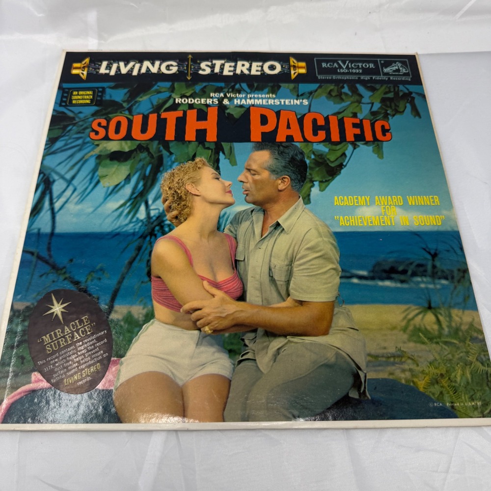 Rodgers & Hammerstein South Pacific Vinyl LP RCA Victor Living Stereo LSO-1032